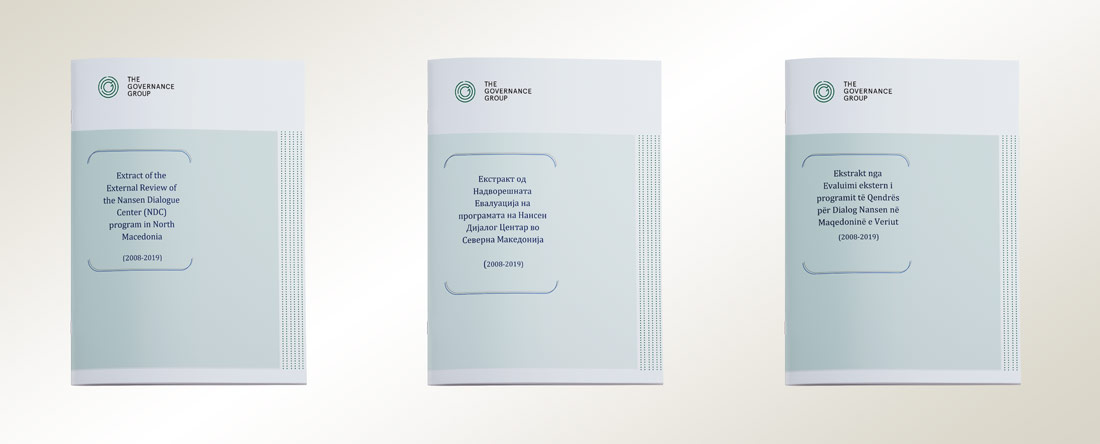 Raport i evaluimit ekstern të programit të Qendrës për Dialog Nansen (2008-2019)