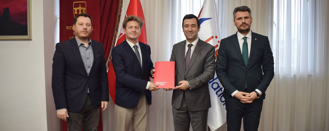 Signing of a Memorandum for Cooperation with International Balkan University